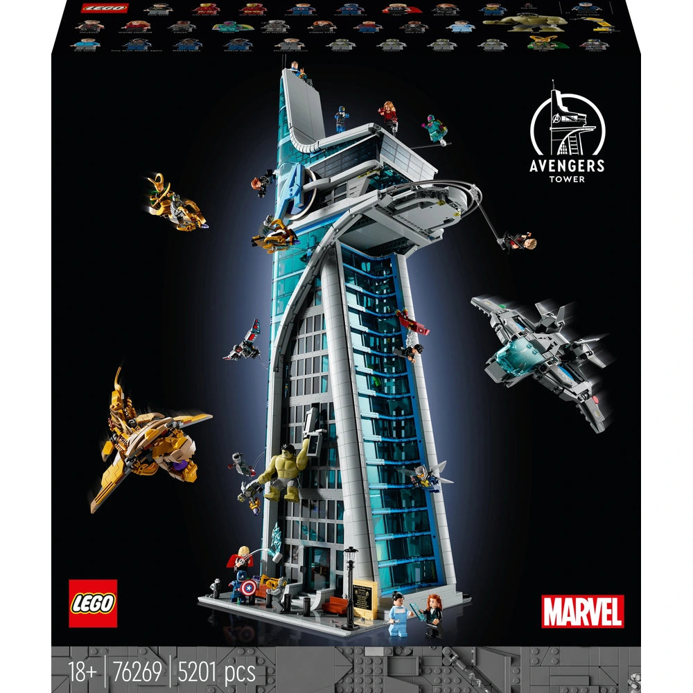 LEGO Marvel 76269 Avengers Tower Set for Adults