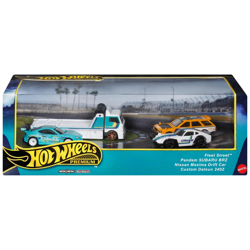 Hot Wheels Premium Collector Display Set GReddy Drift 4 Pack