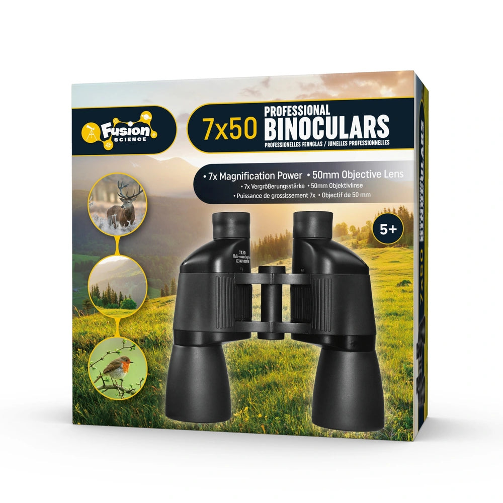 Fusion Science Binoculars 7 x 50 Black