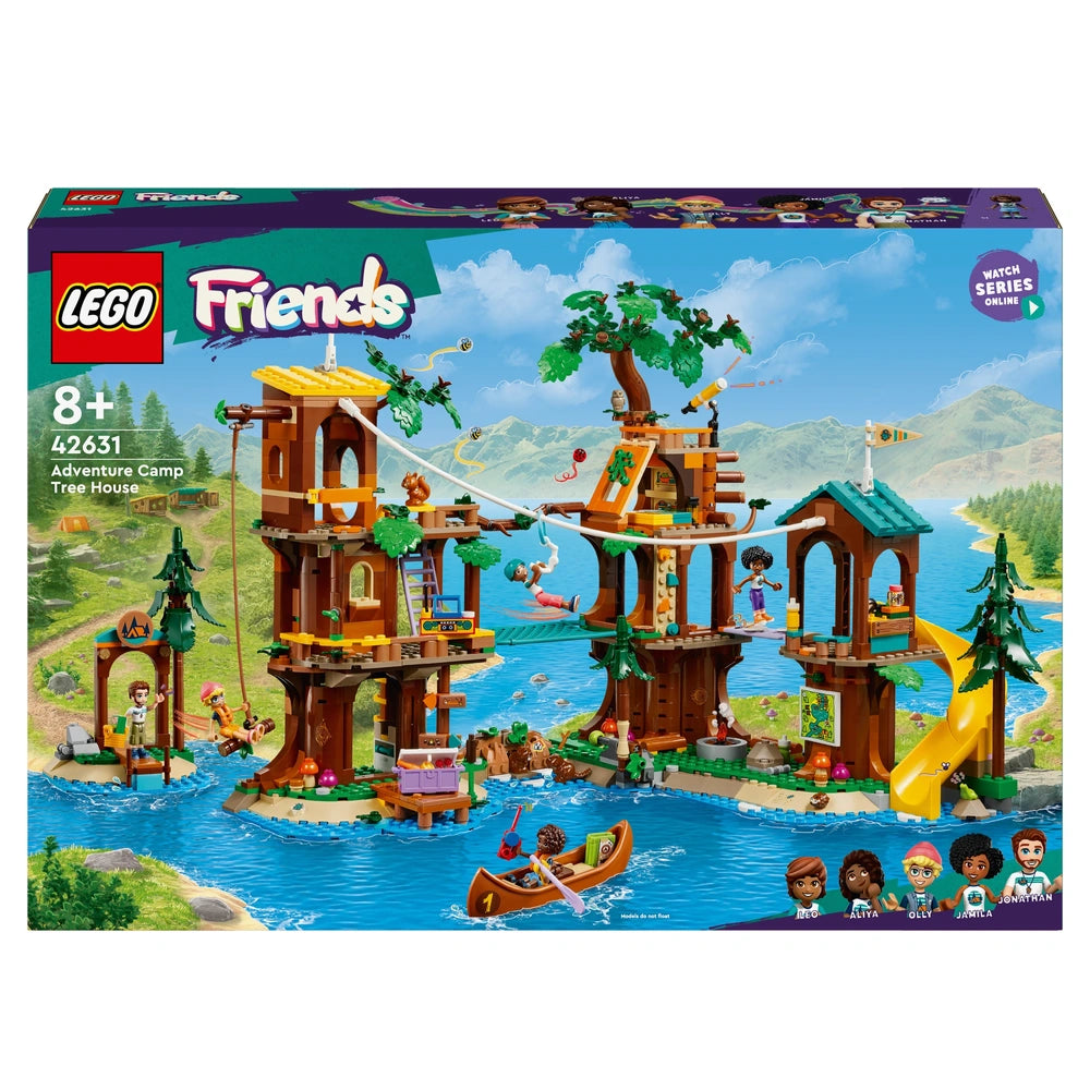 LEGO Friends 42631 Adventure Camp Tree House Set