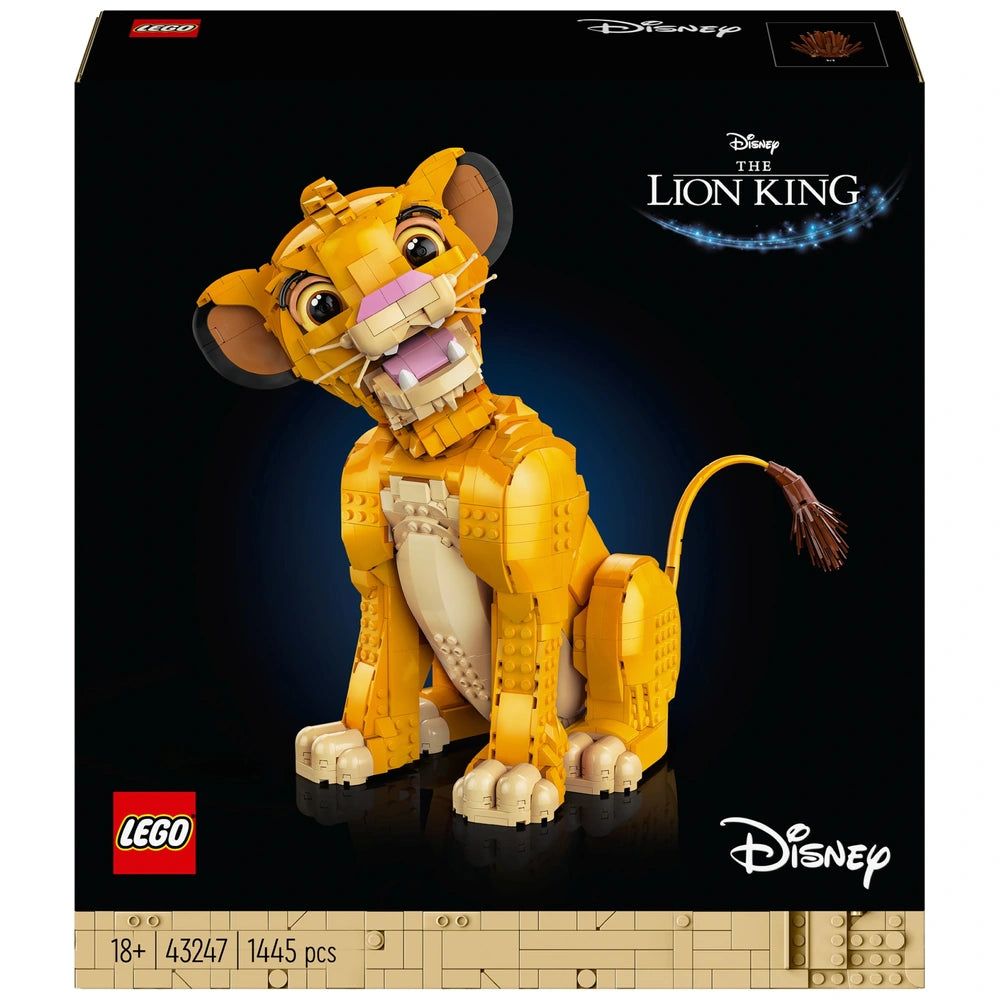 LEGO Disney 43247 The Lion King Young Simba the Lion King Set for Adults