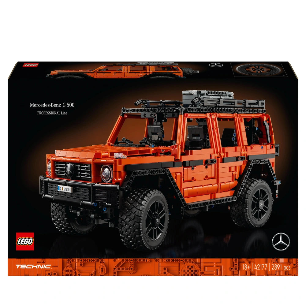 LEGO Technic 42177 Mercedes-Benz G 500 Professional Line Car Model Set for Adults