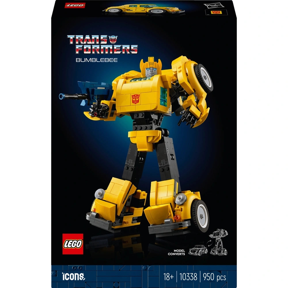 LEGO Icons 10338 Transformers Bumblebee Set for Adults