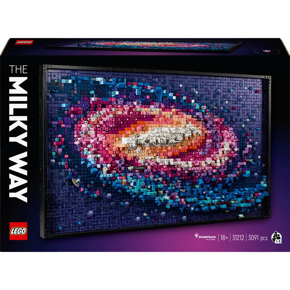 LEGO Art 31212 The Milky Way Galaxy Set for Adults