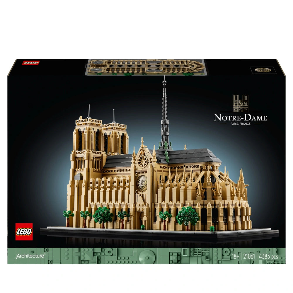 LEGO Architecture 21061 Notre-Dame de Paris Set for Adults