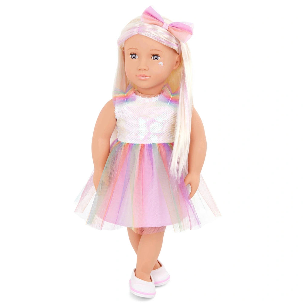 Our Generation Doll Rainbow Outfit Iris