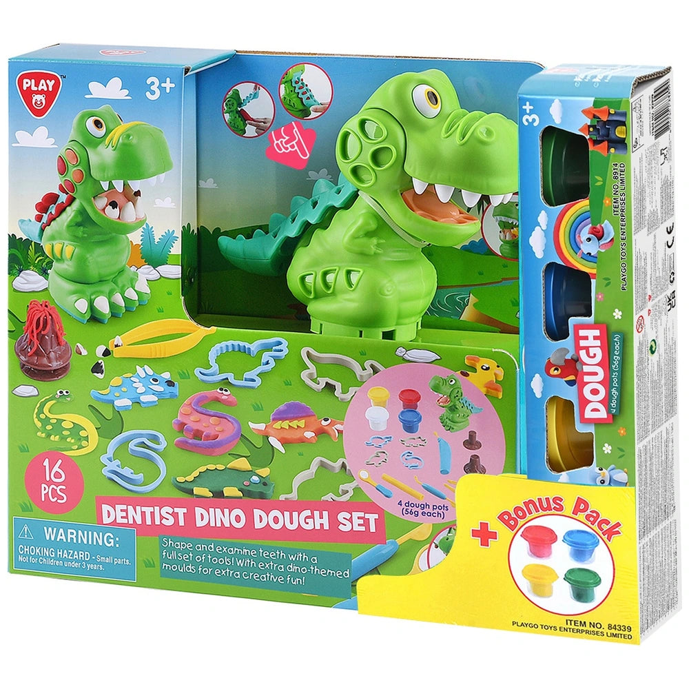 Dough Tubs Playset Dino Dentist
