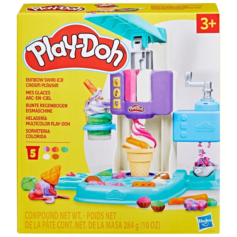 Play-Doh Playset Rainbow Swirl Ice Cream Parlour