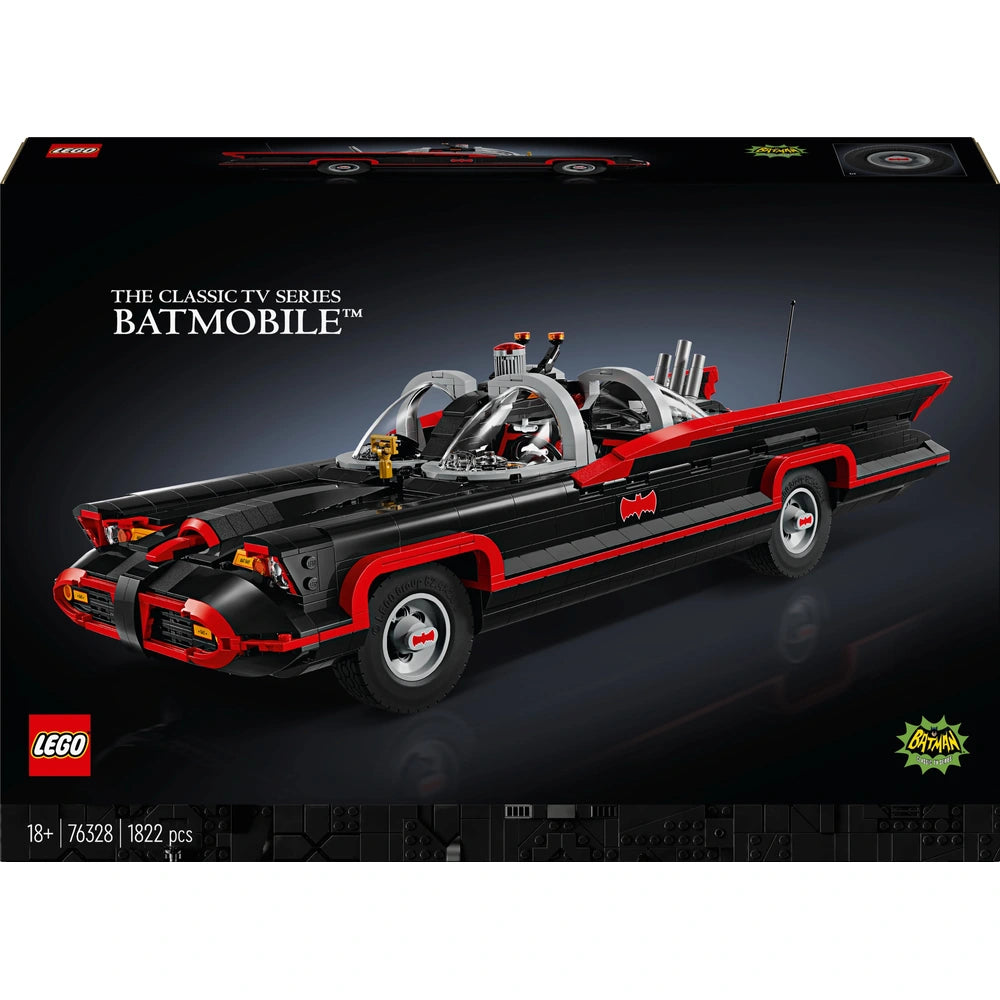 LEGO DC 76328 Batman: The Classic TV Series Batmobile Set for Adults