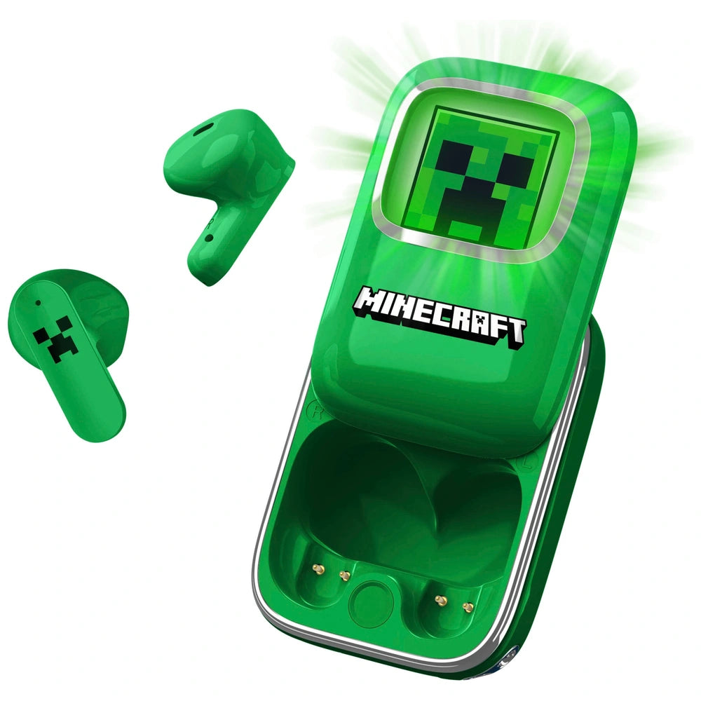 Minecraft Wireless Bluetooth Earbuds Creeper