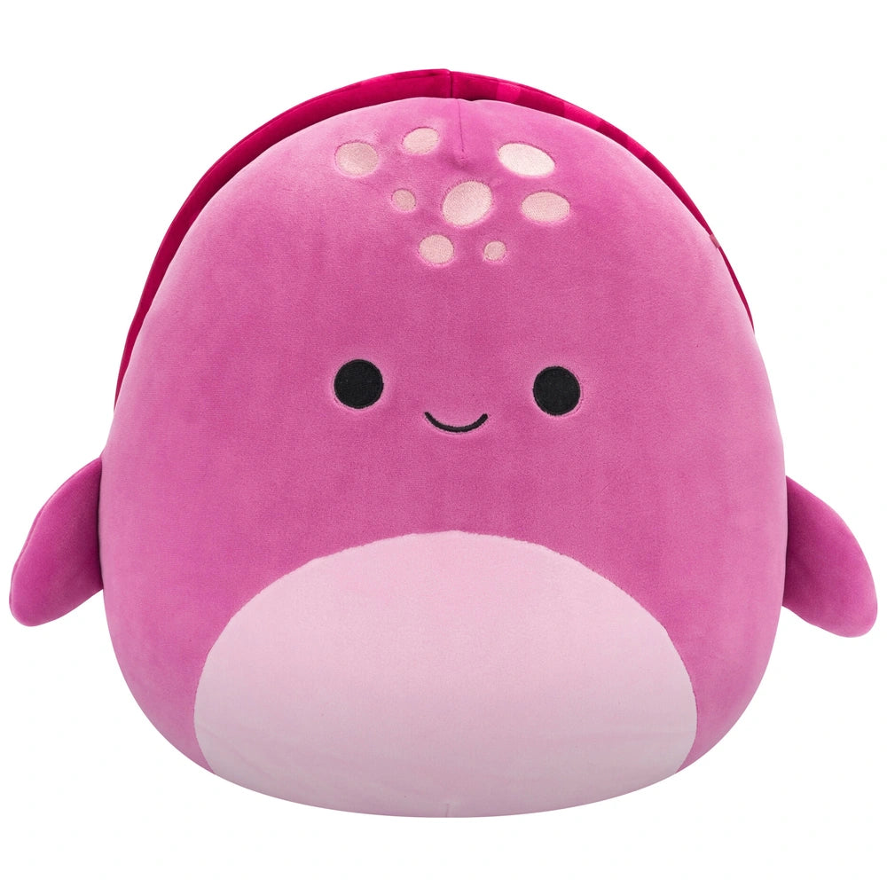Original Squishmallows Plush Tudor the Maroon Turtle 30cm