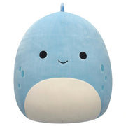 Original Squishmallows Plush John John the Blue Dino 40cm