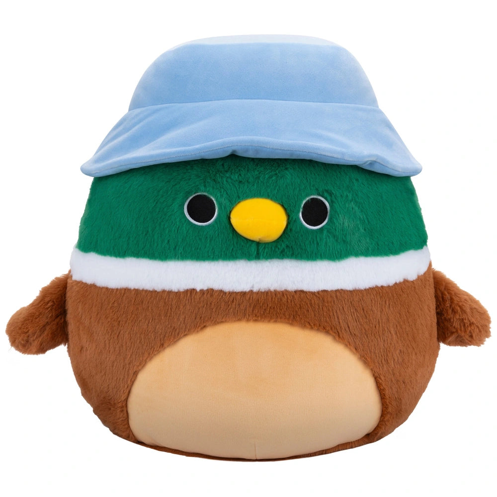 Original Squishmallows Fuzz-A-Mallows Plush Avery the Mallard Duck 40cm