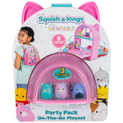Original Squishmallows Squish-a-Longs Party Pack On-The-Go Playset