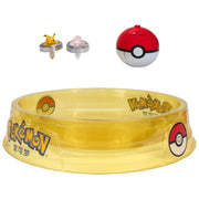 Pokmon Battle Spinner Arena Set with Pikachu and Mew Spinners