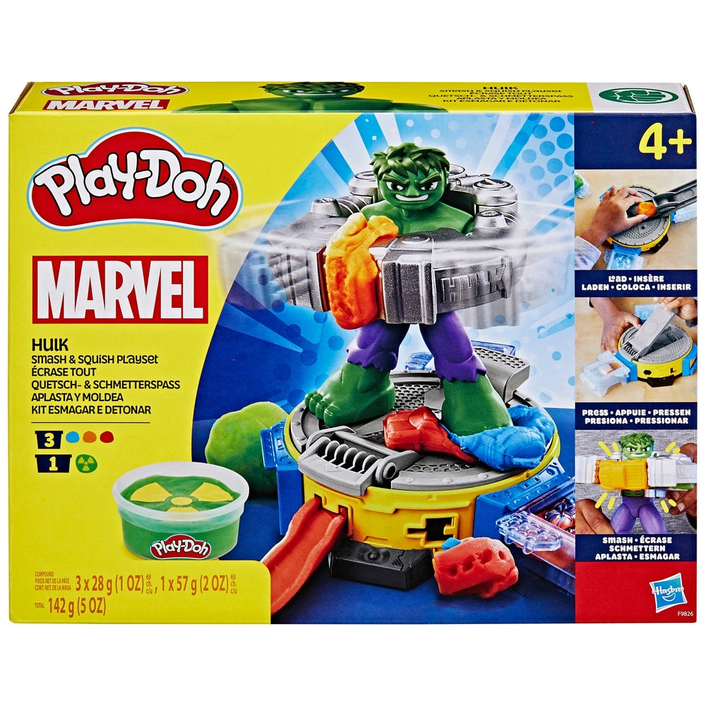 Play-Doh Marvel Playset Hulk Smash & Squish