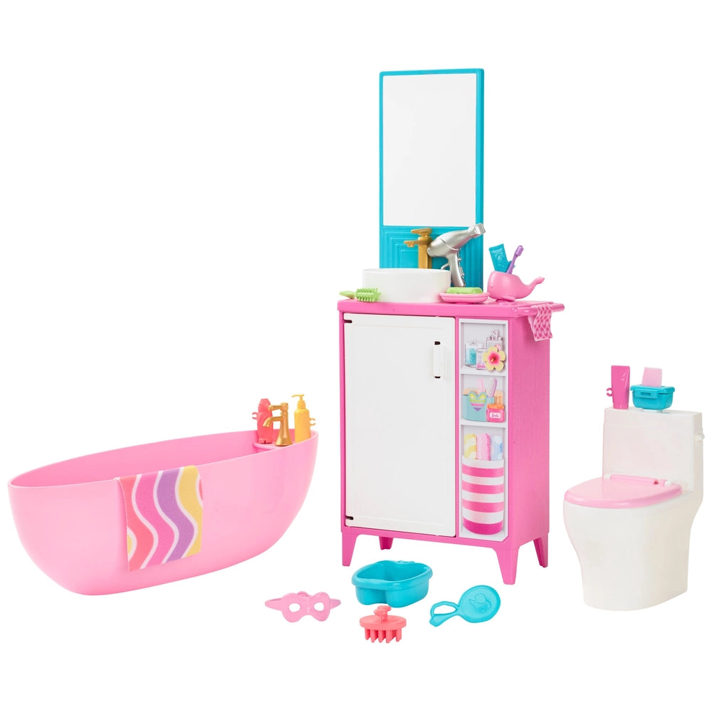 Barbie World Bubble Bath Time Playset