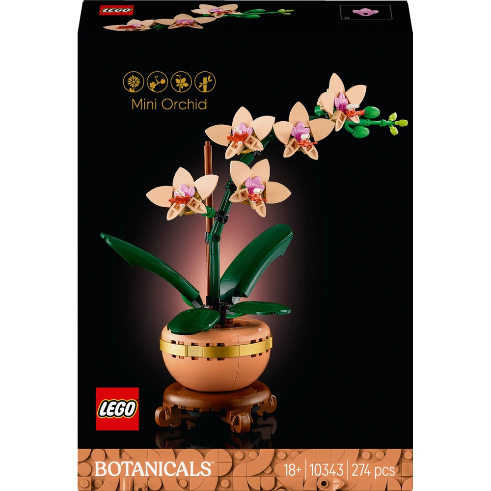 LEGO Botanical Collection 10343 Mini Orchid Set for Adults