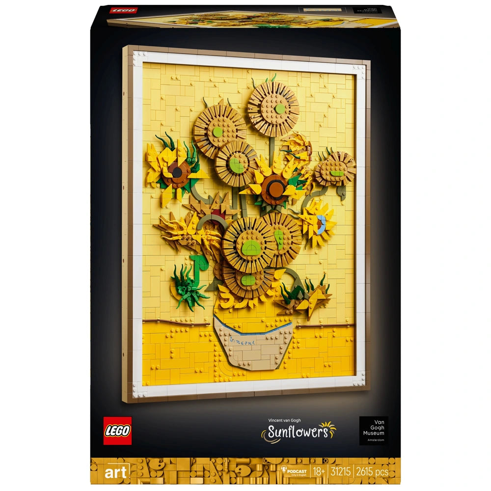 LEGO Art 31215 Vincent van Gogh Sunflowers Set for Adults