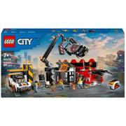 LEGO City 60472 Scrapyard with Cars Set