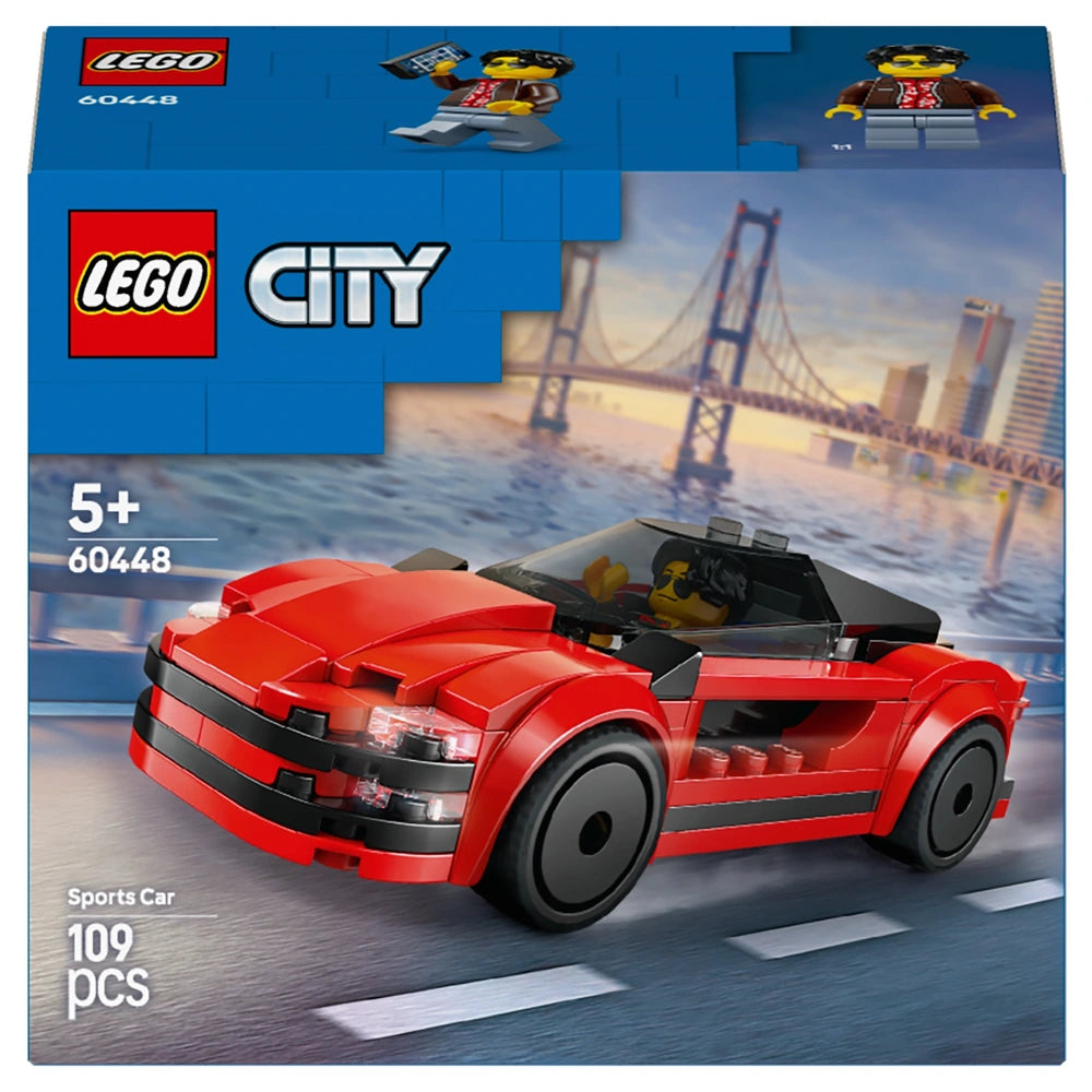 LEGO City 60448 Red Sports Car Set