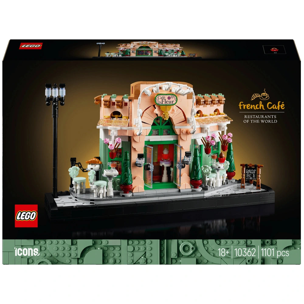 LEGO Icons 10362 Restaurants of the World French Café Set for Adults
