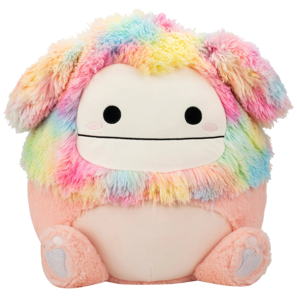 Original Squishmallows Fuzz-A-Mallows Plush Diane the Peach Bigfoot 40cm