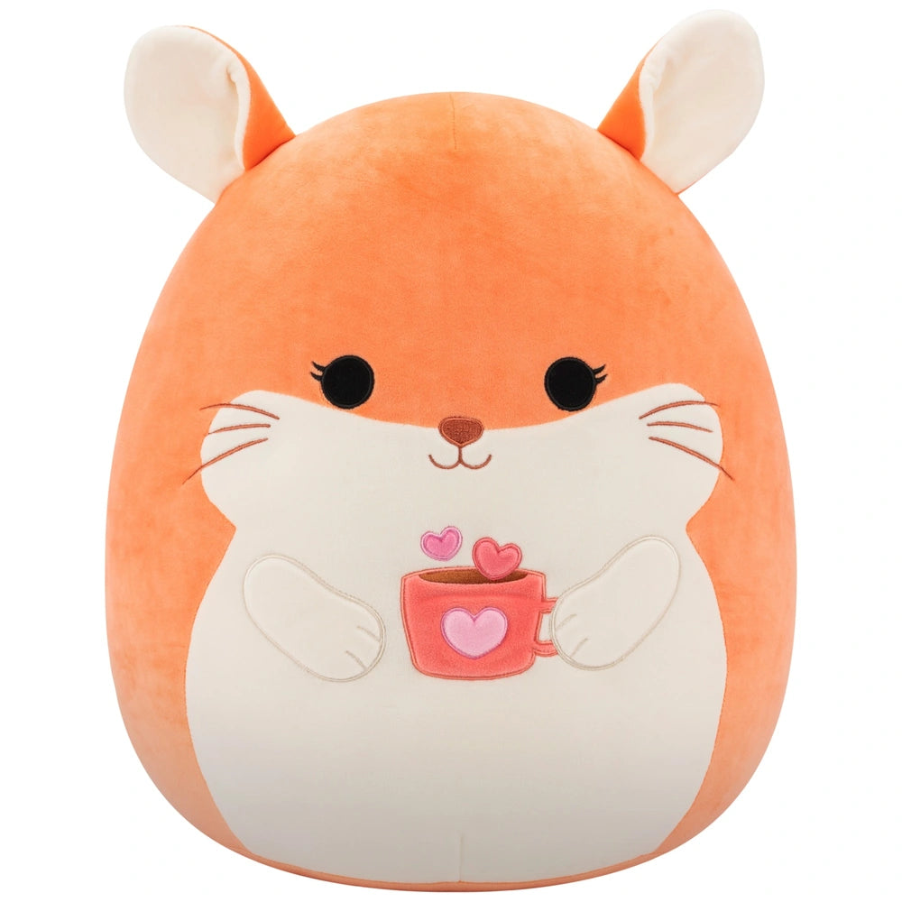 Original Squishmallows Plush Erica the Peach Chinchilla 40cm