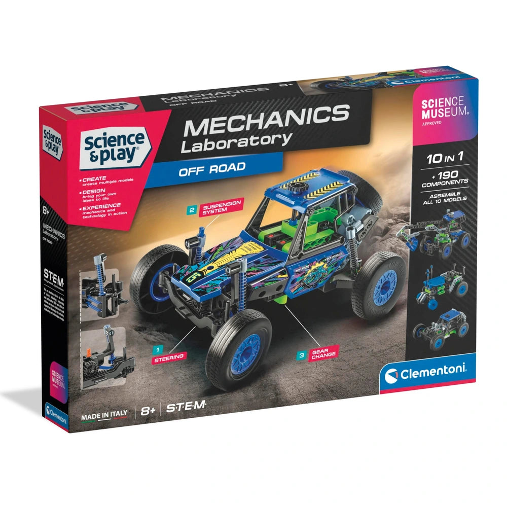 Clementoni Science & Play Mechanics Laboratory Off Road Kit