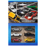 Hot Wheels Silver Series Diecast Cars Streets of Japan 6 Pack