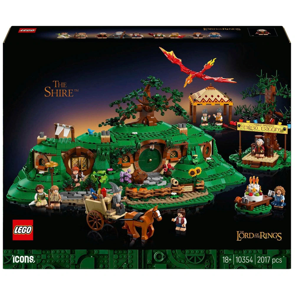 LEGO Icons 10354 The Lord of the Rings: The Shire Set for Adults