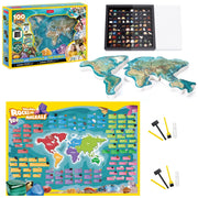 Dig & Discover 100 Rocks and Minerals of the World Kit