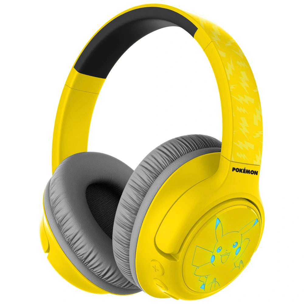 Pokémon Pikachu LED Light-Up Wireless Bluetooth Headphones