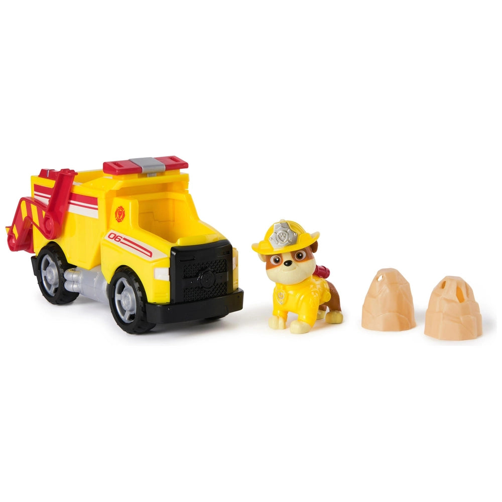 PAW Patrol Fire Rescue Vehicle Rubble with Rescue Fire Dump Truck