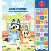 Bluey Wackadoo! Interactive Words and Sounds Book