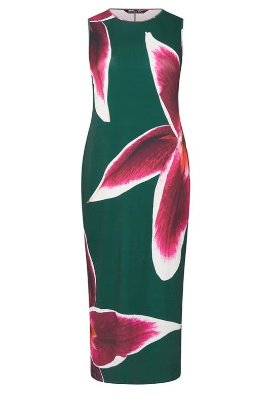 LIMITED COLLECTION Curve Green Floral Print Maxi Dress