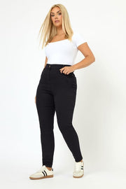YOURS Curve Black Stretch Skinny AVA Jeans