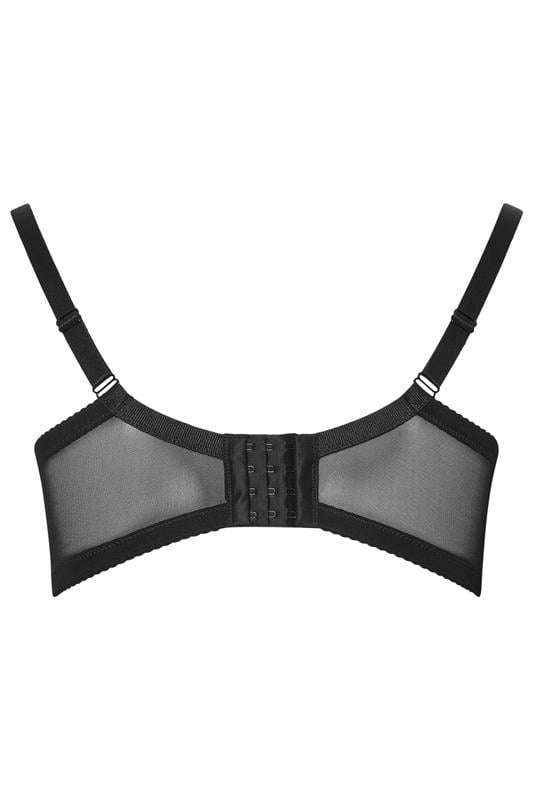 YOURS 2 PACK Curve Black & White Swirl Lace Bras