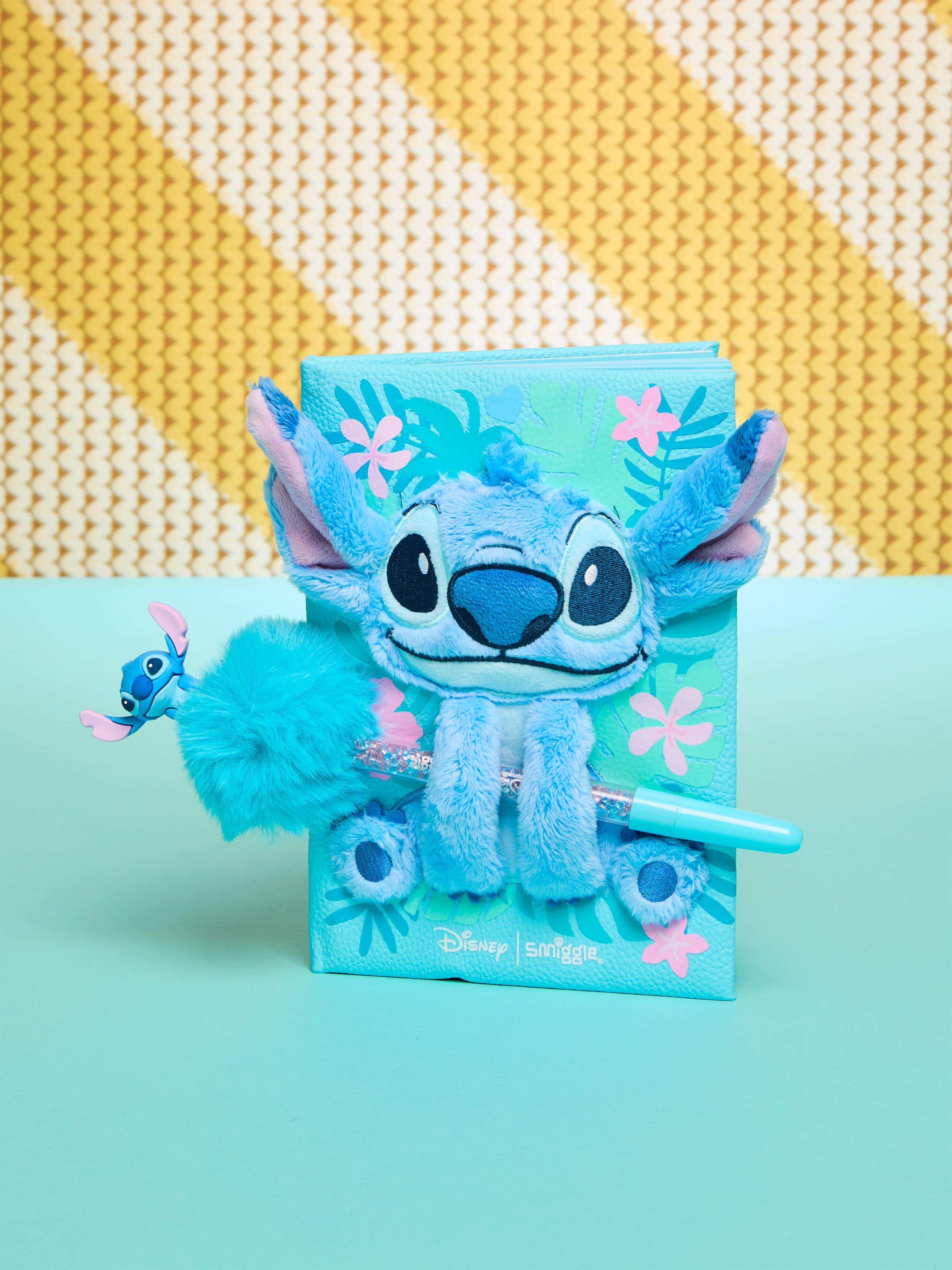 Stitch Fluffy Notebook