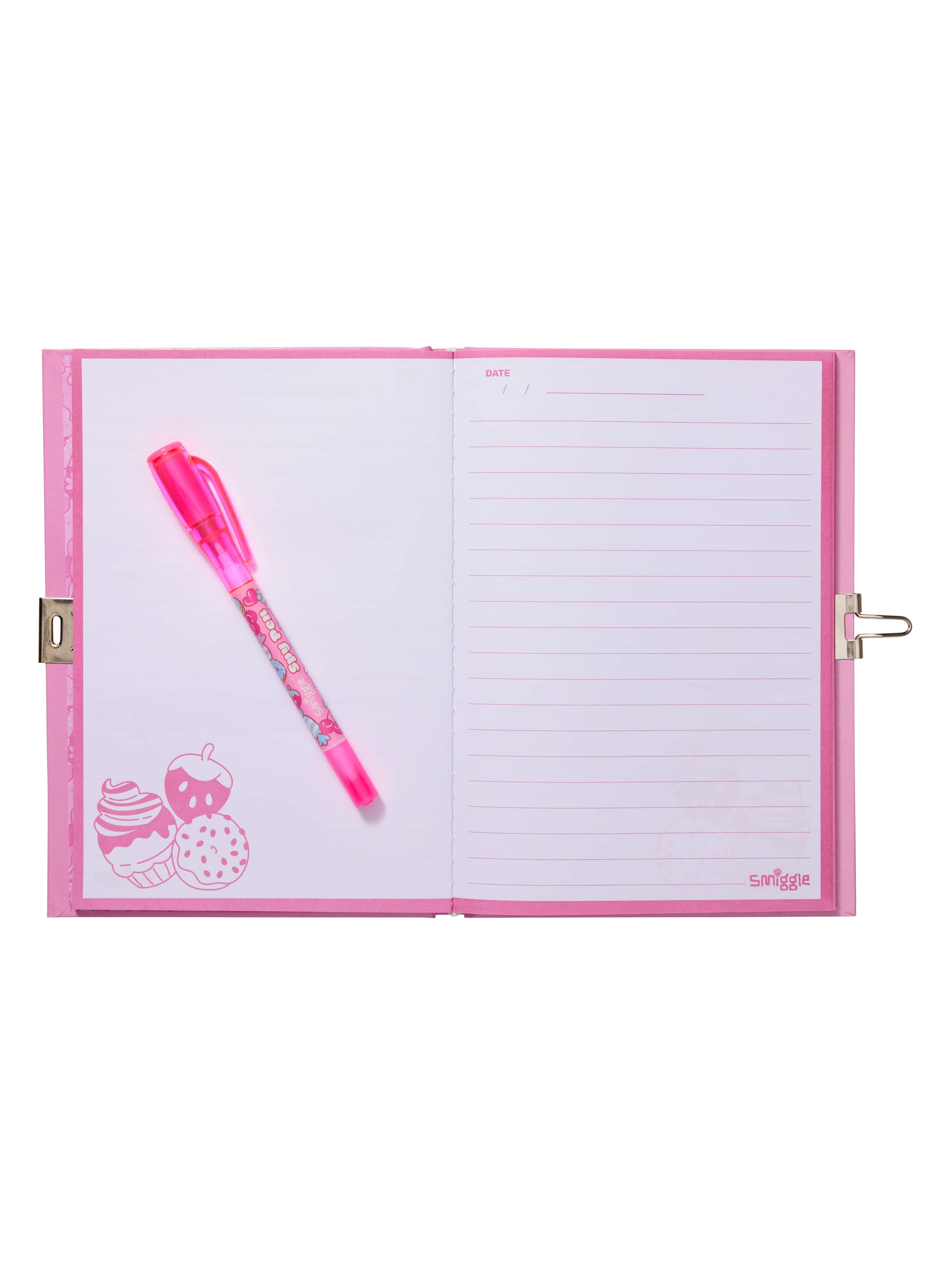 Lockable Notebook With Spy Pen