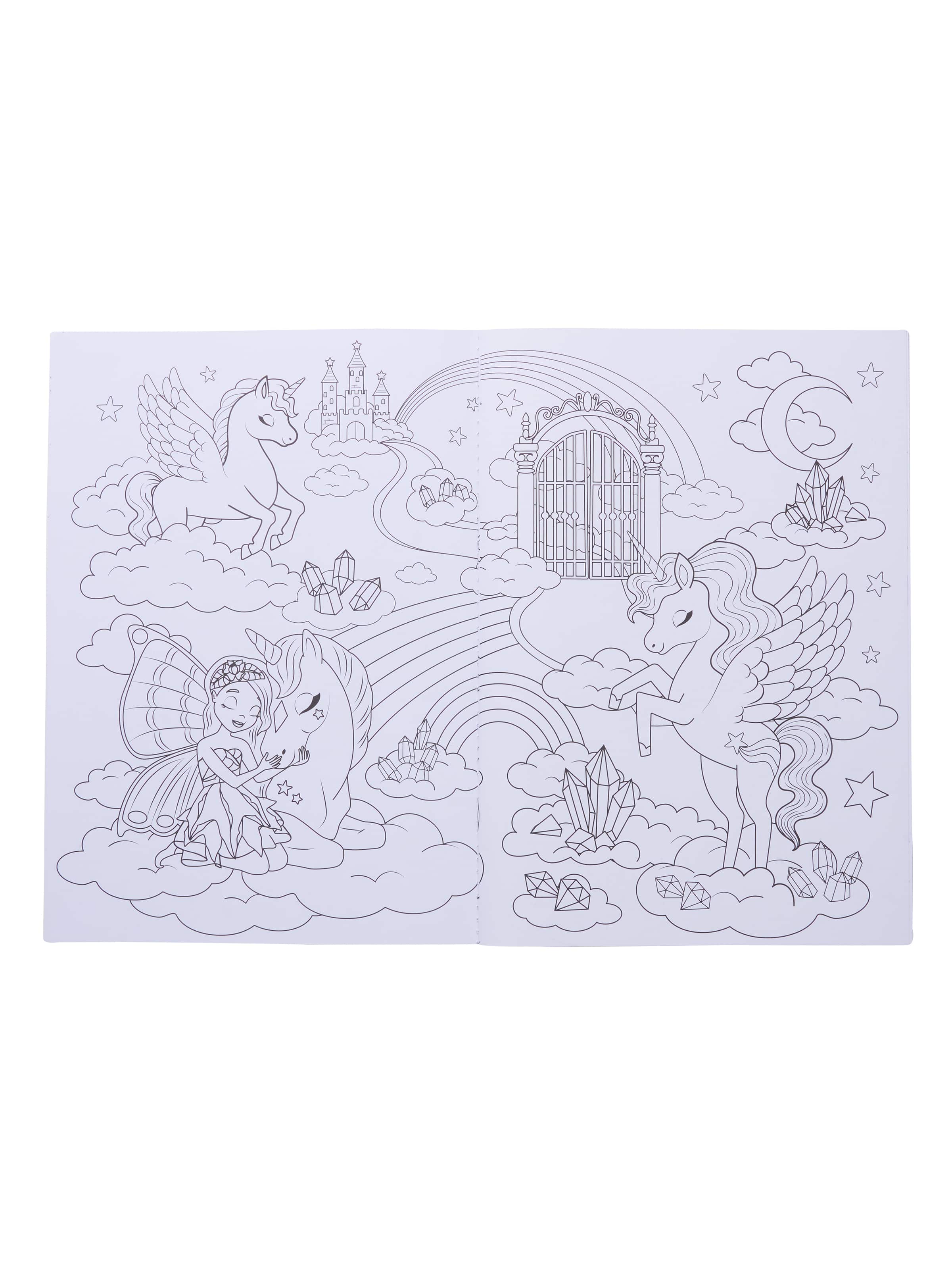 Wonderland Colouring Book