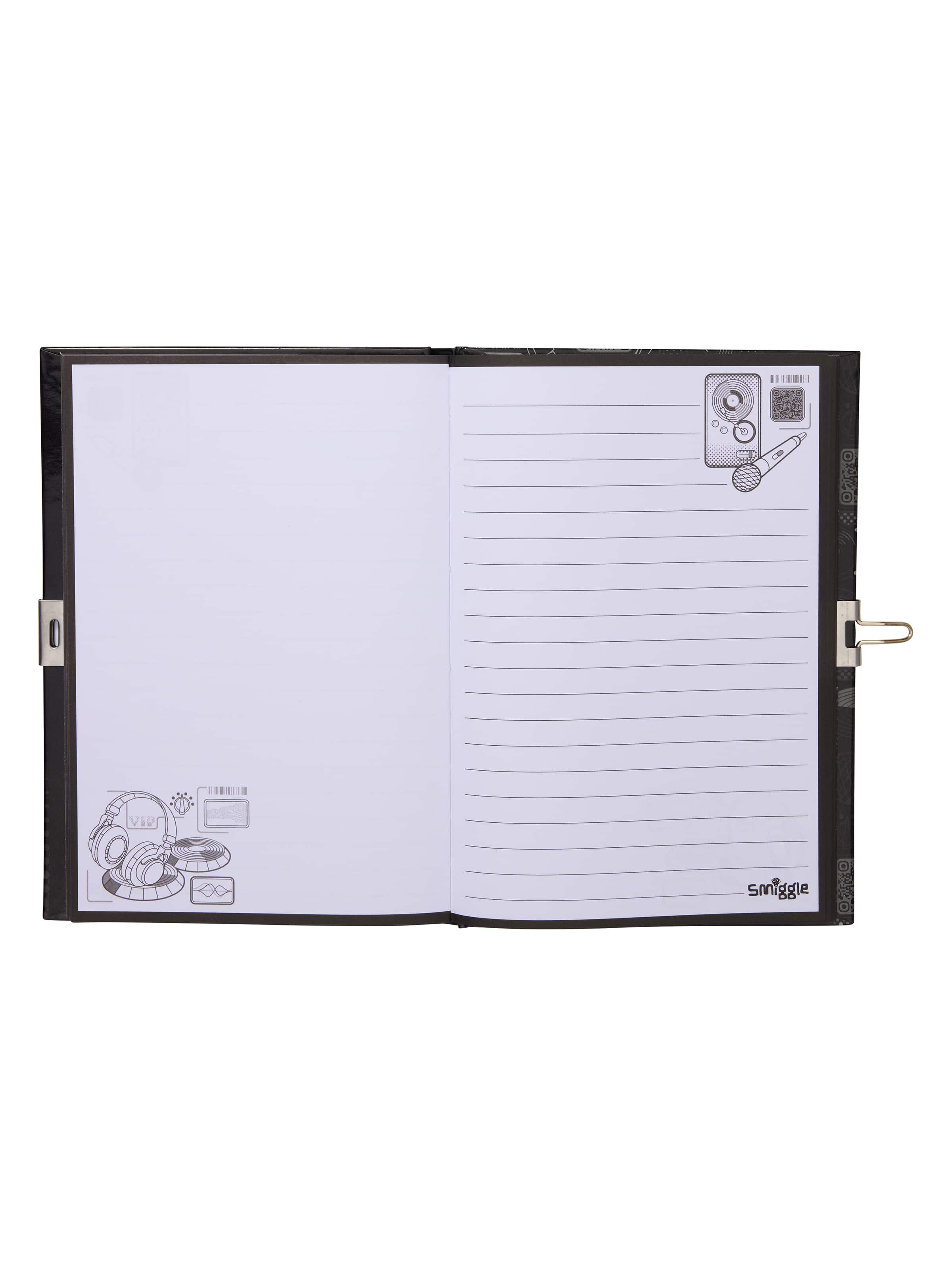 Lockable Notebook With Spy Pen