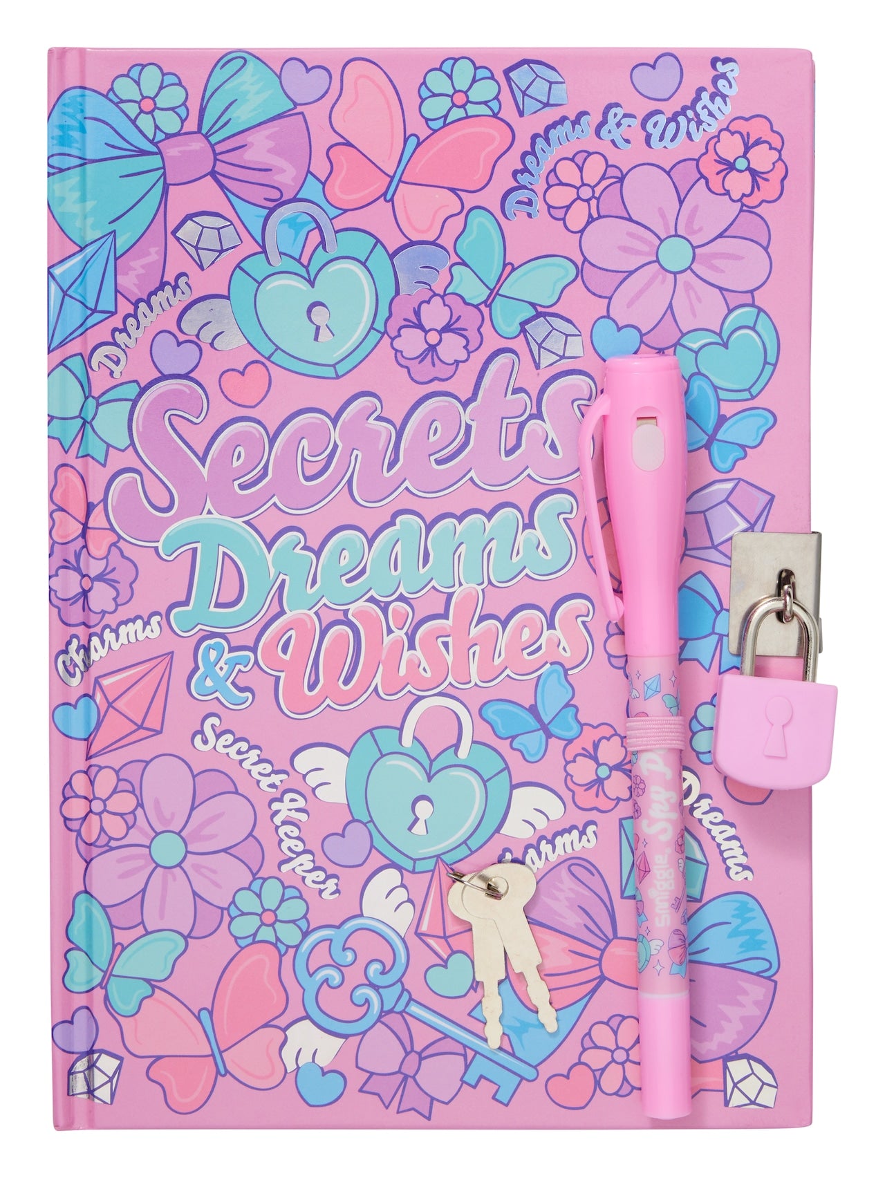 Lockable Notebook With Spy Pen