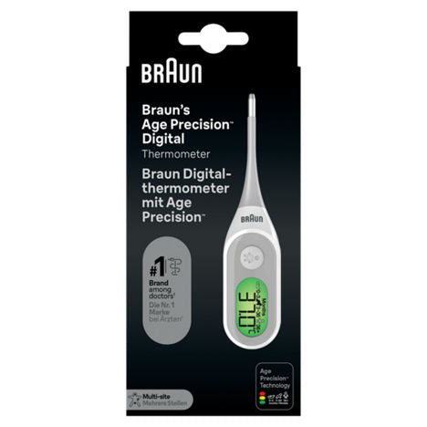 Braun Age Precision Digital Thermometer