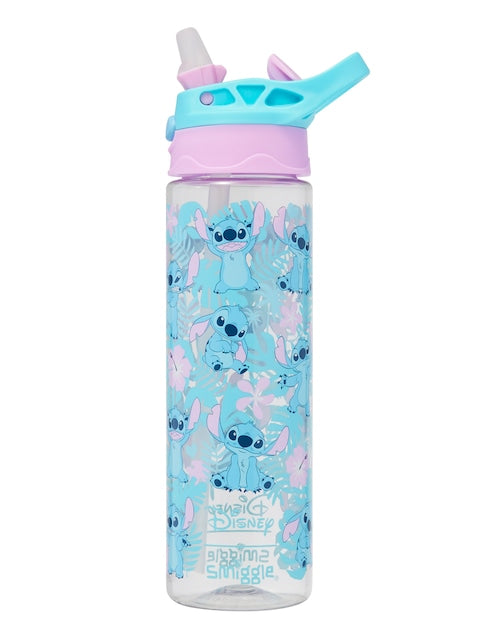 Stitch Plastic Flip Drink Bottle 650Ml