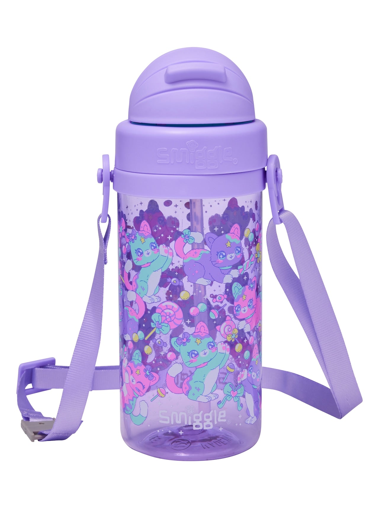 Adventurous Teeny Tiny Plastic Bottle With Strap