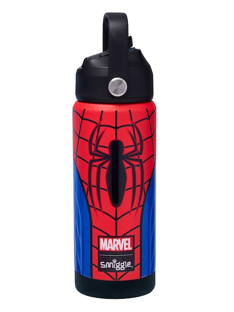 Spider-Man Squiggle Insulated Stainless Steel Drink Bottle 550Ml