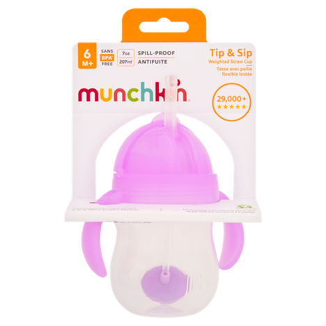 Munchkin Tip & Sip Straw Cup 6m+ 207ml