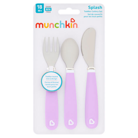 Munchkin Splash Toddler Cutlery Set 18m+