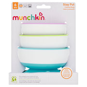 Munchkin 3 Stay Put Suction Bowls